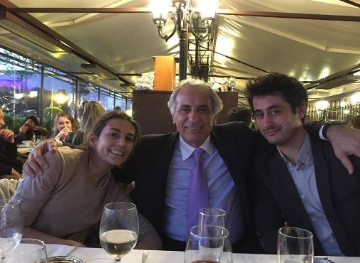 Dijana Halilhodzic husband Vahid Halilhodzic and children.
